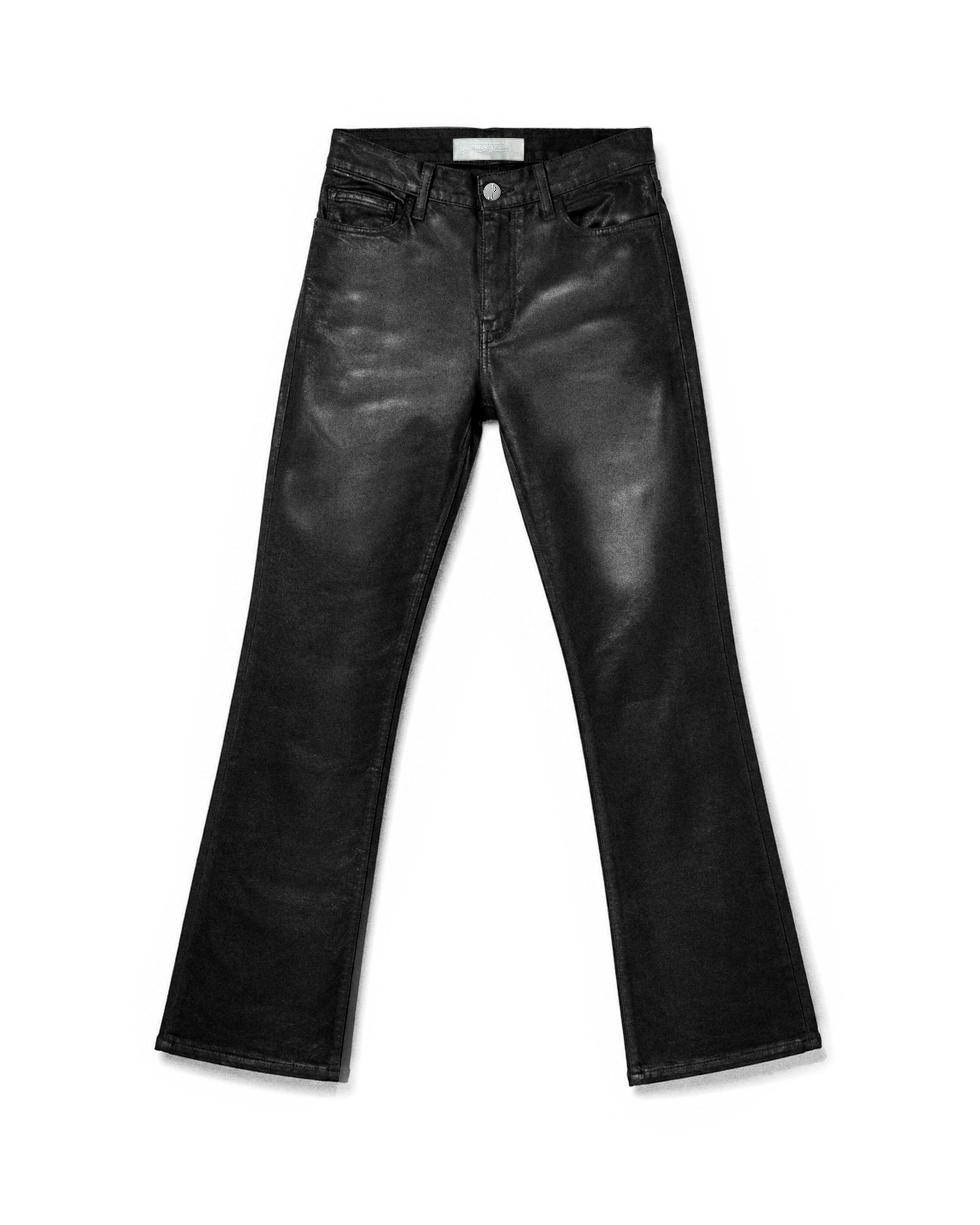 Waxed Bruce Denim in Faded Black Wash