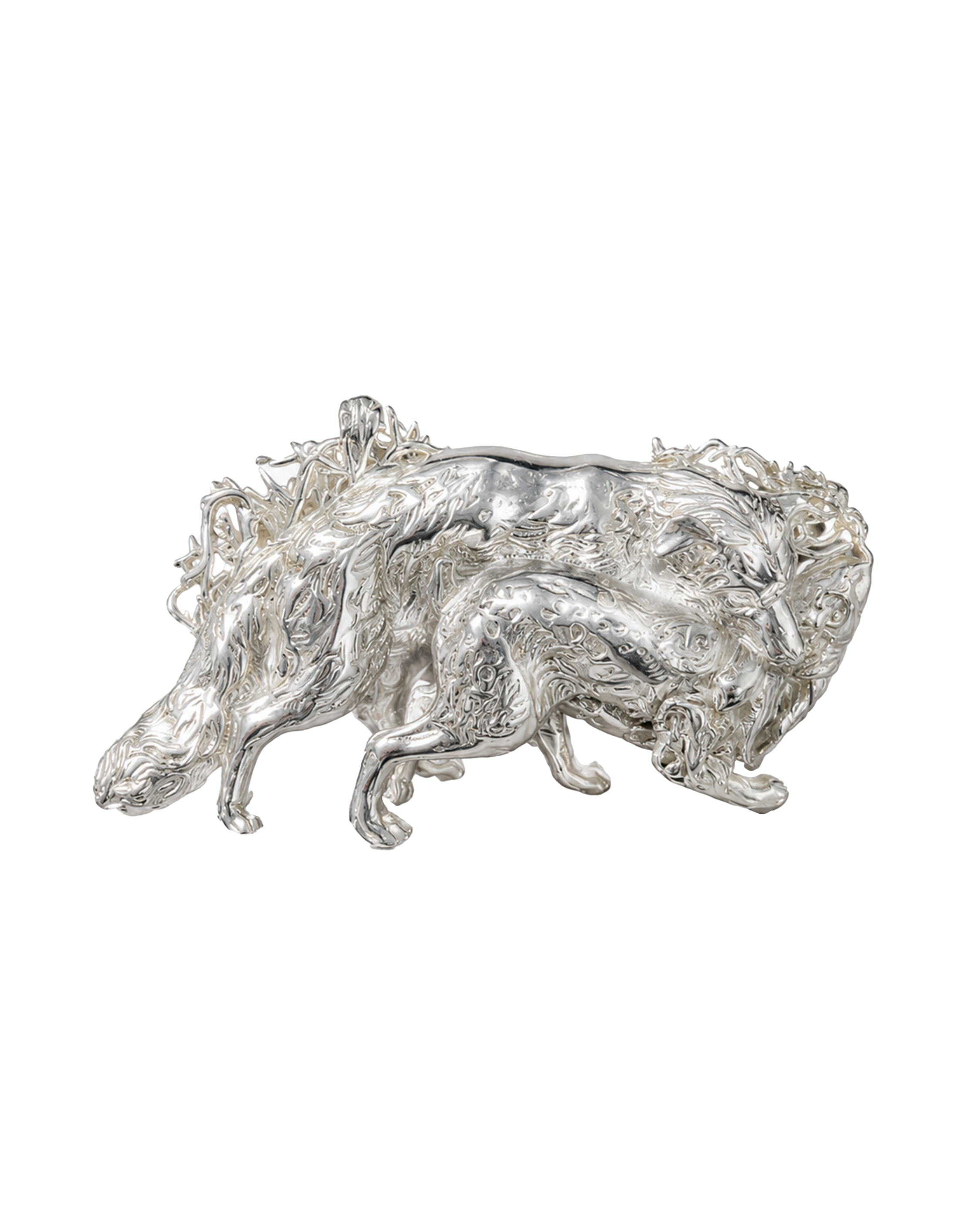 Fox Hunt Brooch