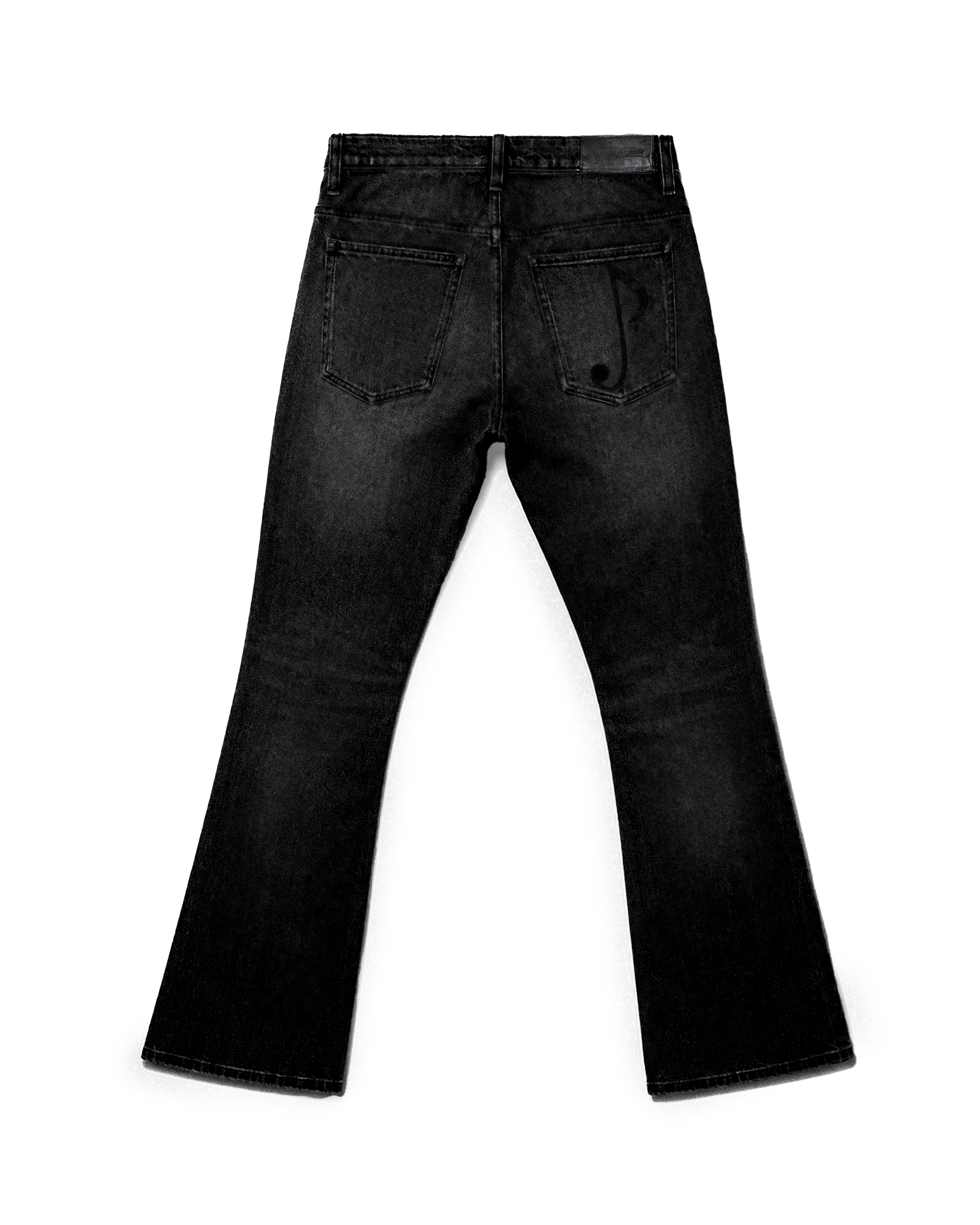 Bruce Denim in Faded Black Wash