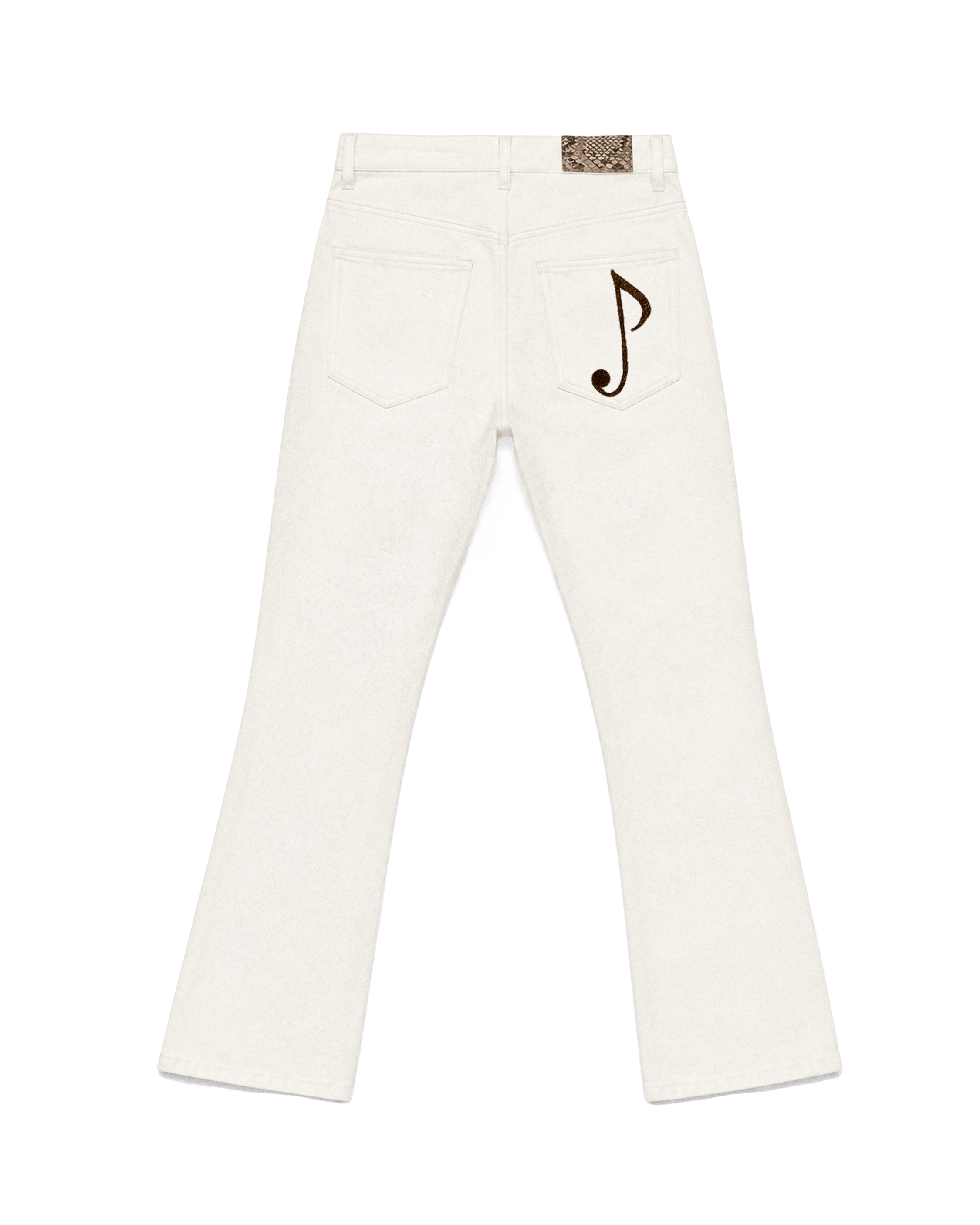 Hampstead Trouser with Snakeskin