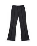 1974 Trousers in Black Pinstripe Wool