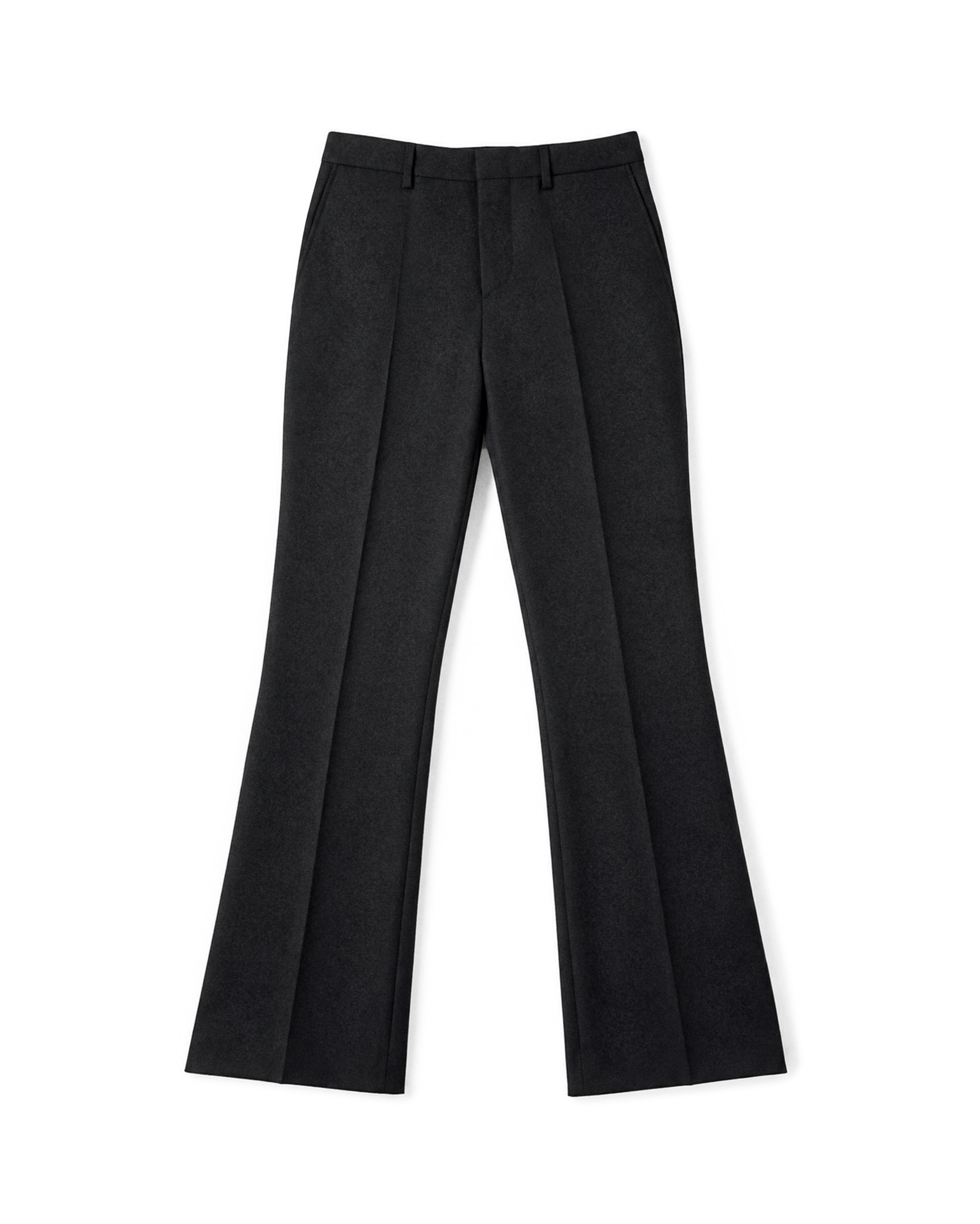 1974 Trousers in Black Tropical Wool