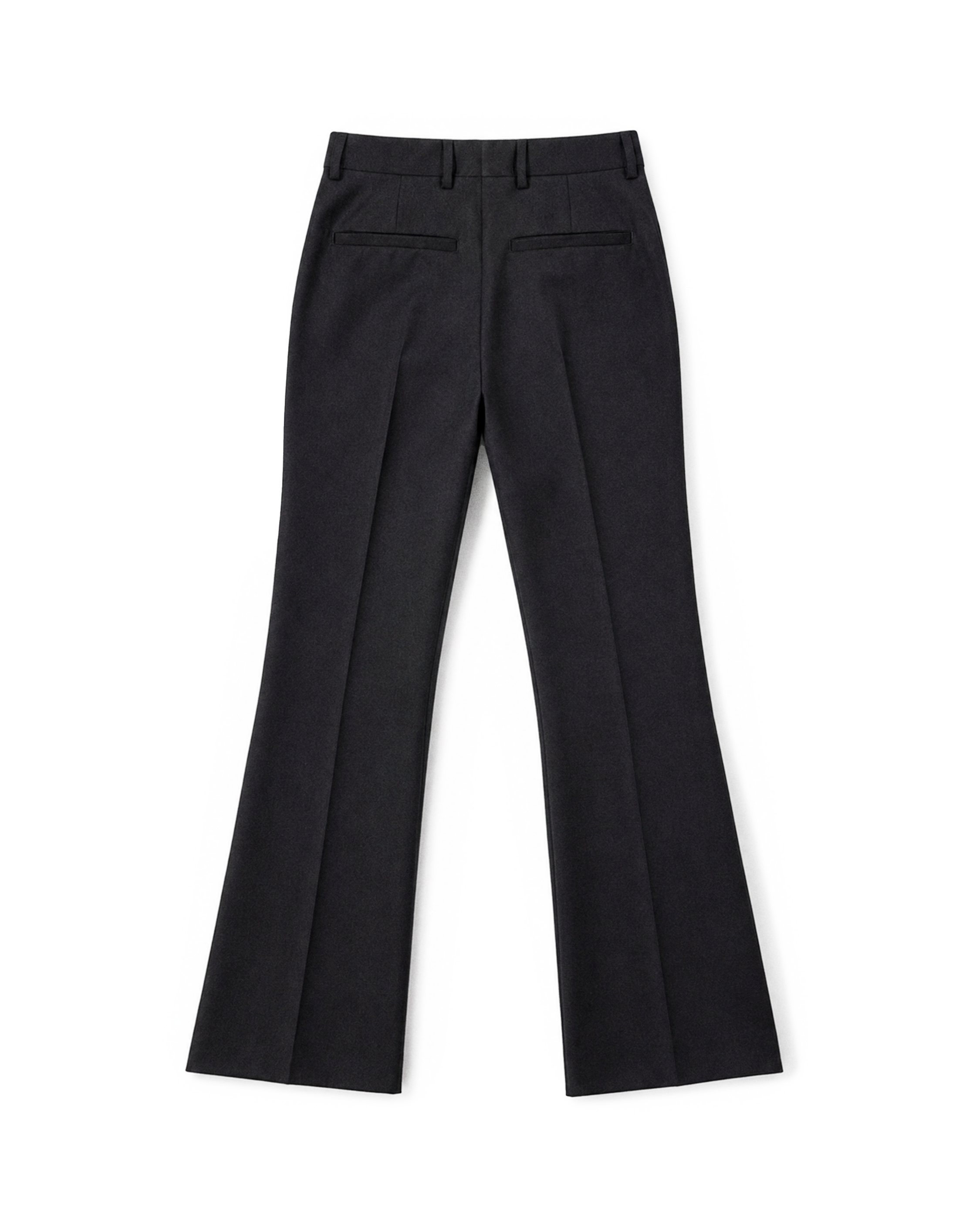 1974 Trousers in Black Tropical Wool